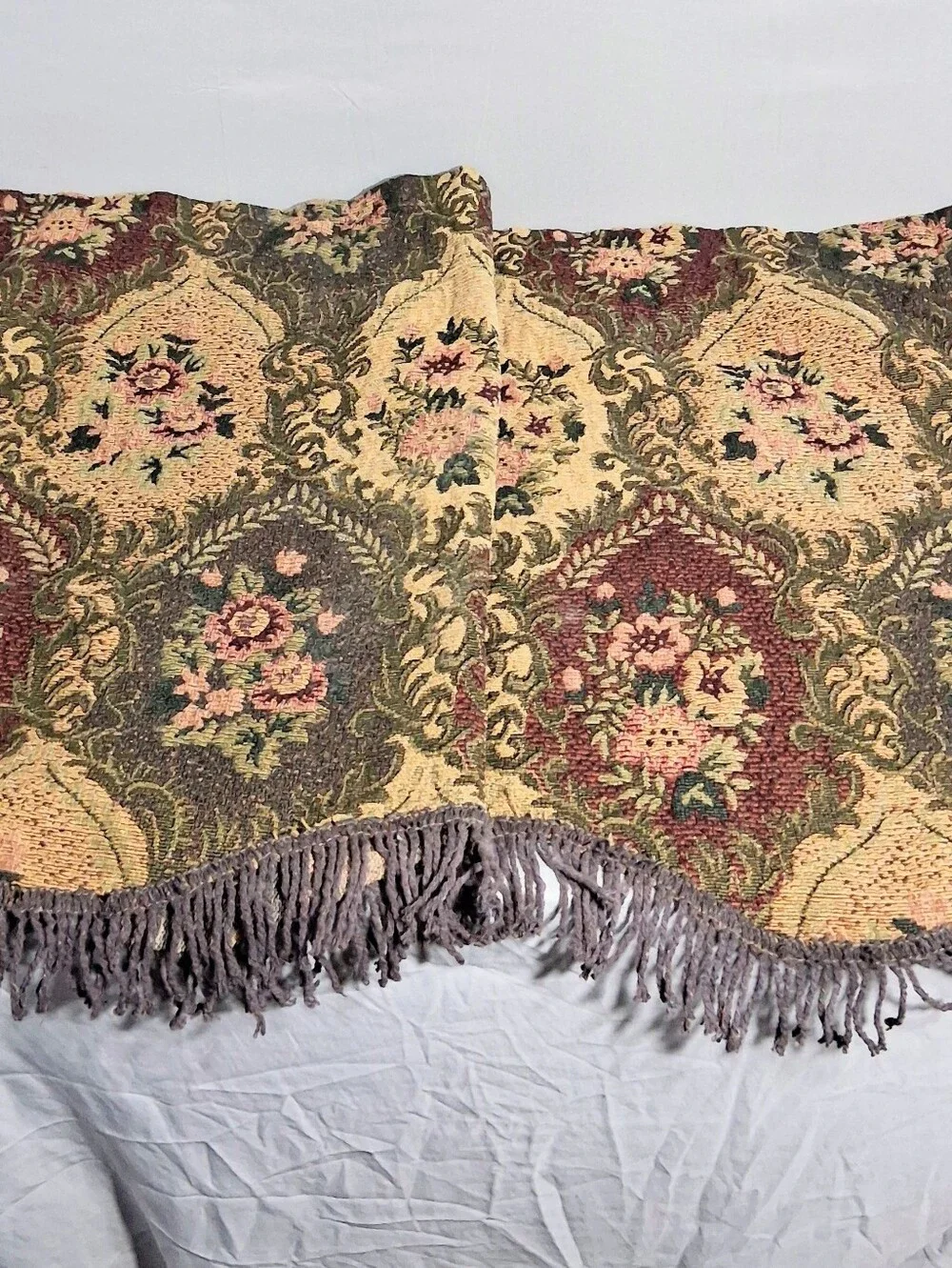 N/A floral valance woven